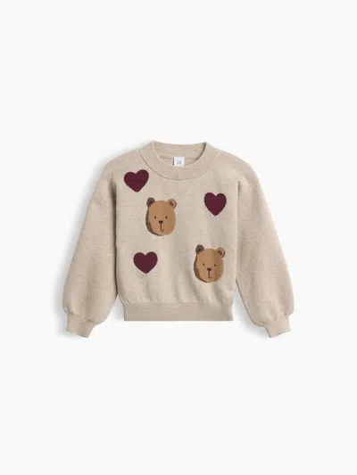 Gap Baby & Toddler Crewneck Sweater In Hearts