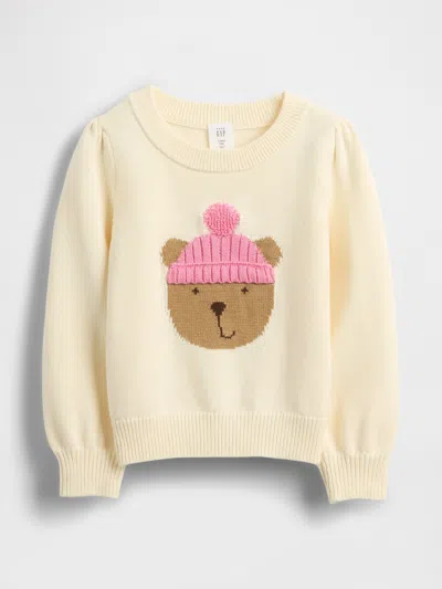 Gap Baby & Toddler Crewneck Sweater In Neutral