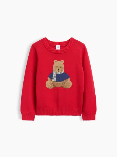 Gap Baby & Toddler Crewneck Sweater In Red