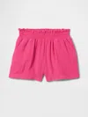 Gap Baby & Toddler Crinkle Gauze Pull-on Shorts In Standout Pink