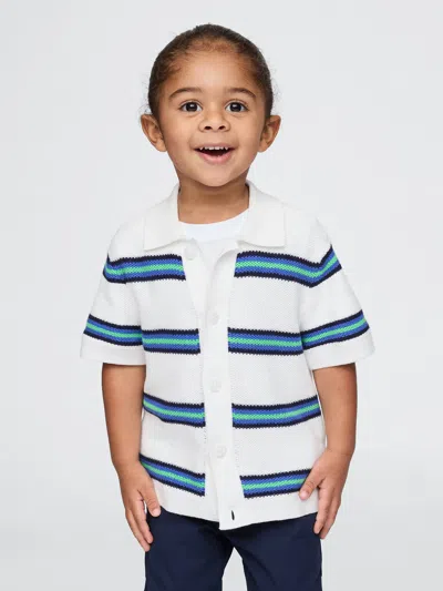 Gap Baby & Toddler Crochet Cabana Shirt In Off White