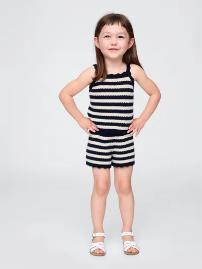 Gap Baby & Toddler Crochet Pull-on Shorts In Blue