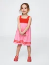 Gap Baby & Toddler Crochet-yoke Dress In May Pink