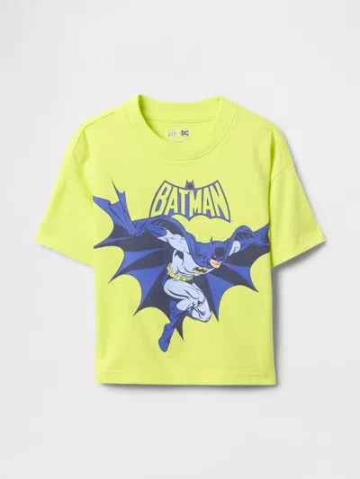 Gap Baby & Toddler Dc™ Batman Oversized Graphic T-shirt In Limon Yellow