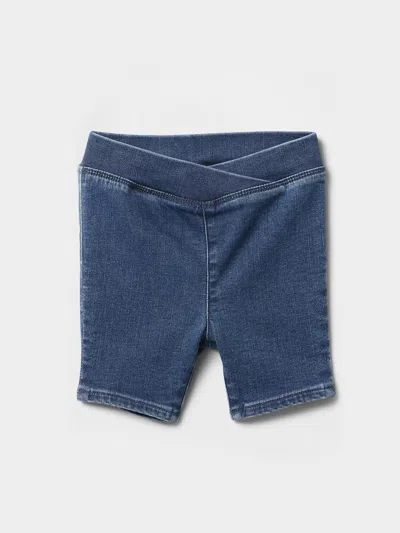 Gap Baby & Toddler Denim Bike Shorts In Medium Wash