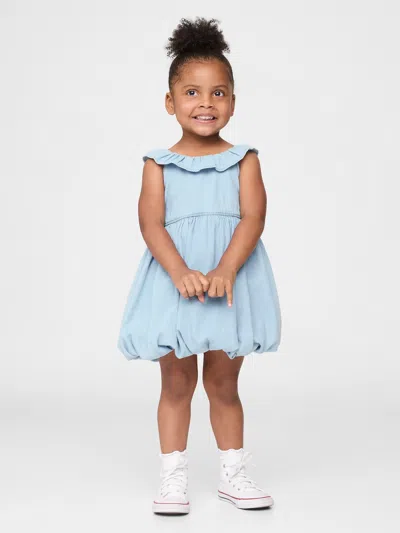 Gap Baby & Toddler Denim Bubble Dress