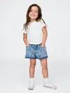 Gap Baby & Toddler Denim Ruffle Stride Shorts In Medium Wash