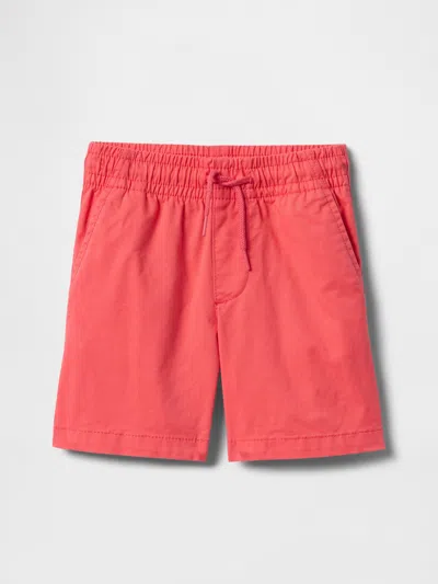 Gap Baby & Toddler Pull-on Shorts In Fresh Coral