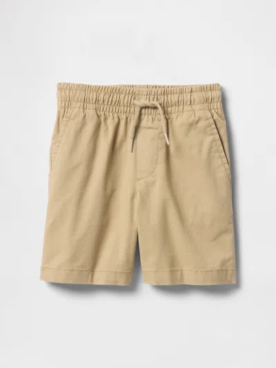 Gap Baby & Toddler Pull-on Shorts In Iconic Khaki