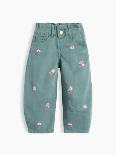 Gap Baby & Toddler Embroidered Horseshoe Jeans In Green
