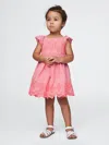 Gap Baby & Toddler Eyelet Dress In Sassy Pink