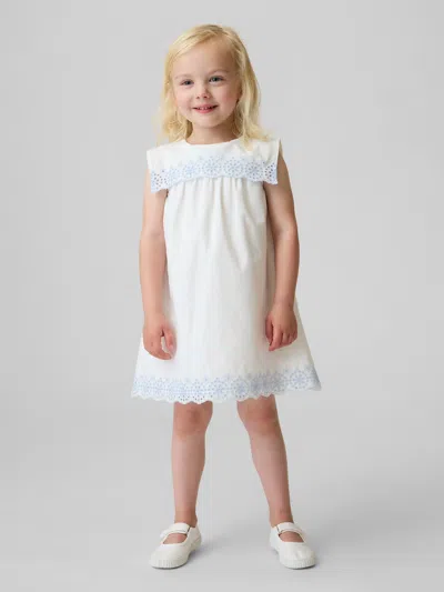 Gap Baby & Toddler Eyelet Sailor Dress In White