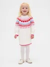 Gap Baby & Toddler Fair Isle Sweater Dress In Multi