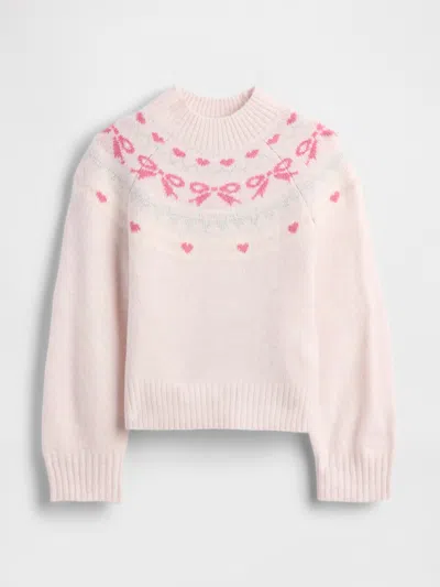 Gap Baby & Toddler Fair Isle Sweater In Pink