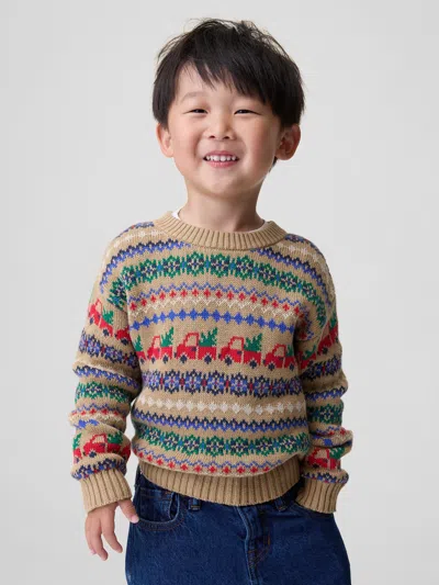 Gap Baby & Toddler Fair Isle Sweater In Multi