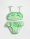 Gap Baby & Toddler Gingham Swim Two-piece In Tiny Gingham Green