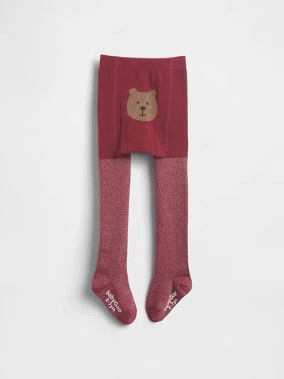 Gap Baby & Toddler Glitter Bear Tights In Black