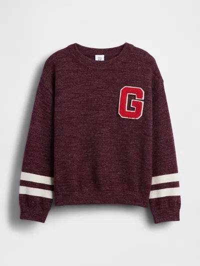 Gap Baby & Toddler Graphic Crewneck Sweater In Brown