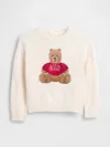 Gap Baby & Toddler Graphic Crewneck Sweater In Neutral