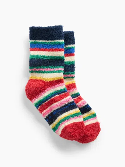 Gap Baby & Toddler Happy Stripe Cozy Socks In Multi