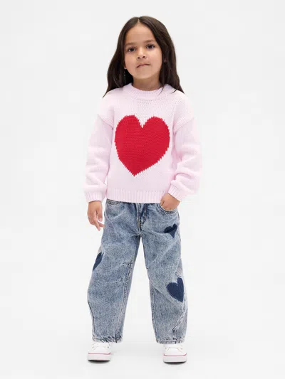 Gap Baby & Toddler Heart Horseshoe Jeans In Blue