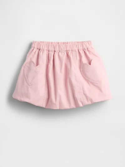 Gap Baby & Toddler Heart-pocket Bubble Skirt In Pink