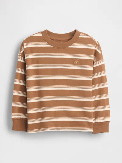 Gap Kids' Baby & Toddler Heavyweight T-shirt In Brown
