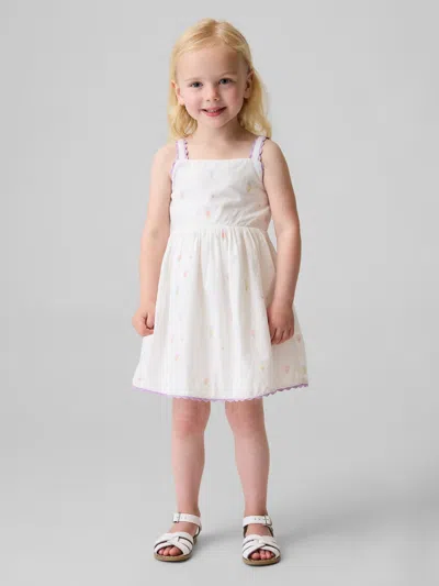 Gap Baby & Toddler Ice Cream Dress In White