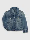 Gap Toddler Icon Denim Jacket With Washwell In Medium Wash