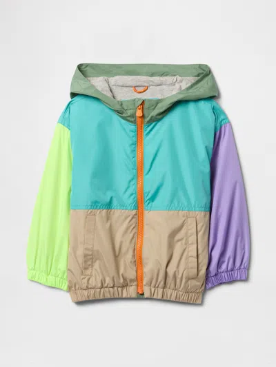 Gap Baby & Toddler Jersey-lined Colorblock Windbreaker