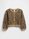Gap Baby & Toddler Leopard Cardigan Sweater In Animal Print