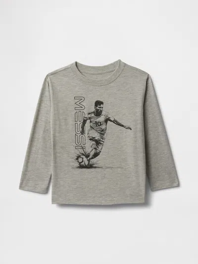 Gap Baby & Toddler Messi Graphic T-shirt In Grey