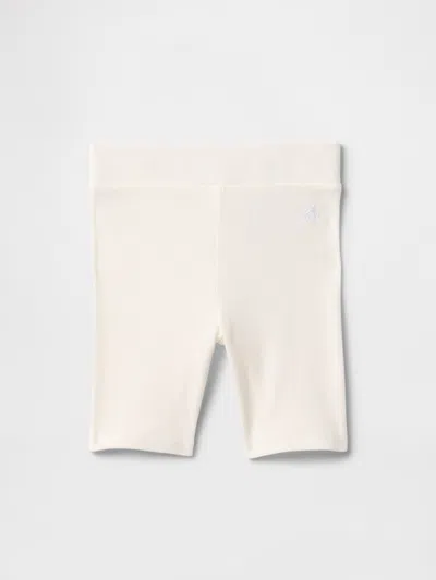 Gap Baby & Toddler Mix & Match Bike Shorts In Off White