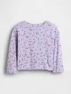 Gap Baby & Toddler Mix & Match Drop-shoulder T-shirt In Purple