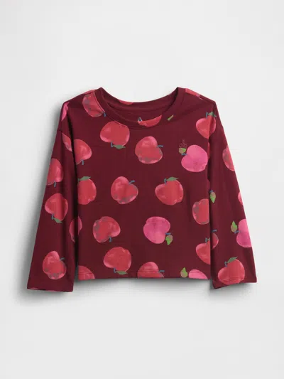 Gap Baby & Toddler Mix & Match Drop-shoulder T-shirt In Red