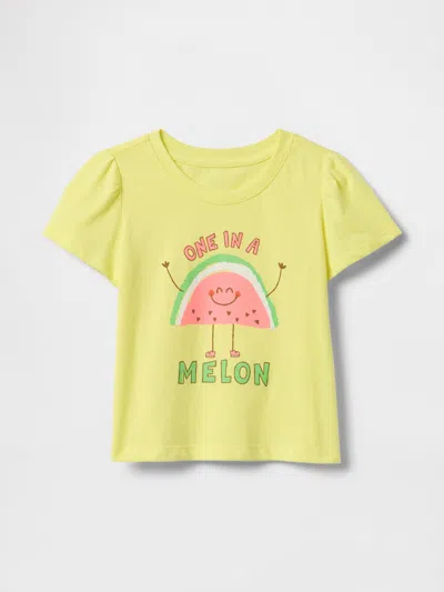 Gap Baby & Toddler Mix & Match Graphic T-shirt In Fresh Yellow