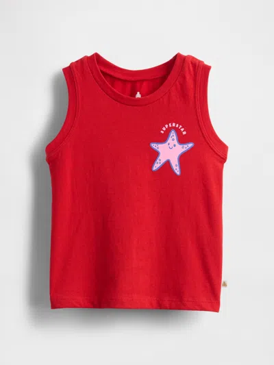 Gap Baby & Toddler Mix & Match Graphic Tank Top In Red