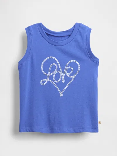 Gap Baby & Toddler Mix & Match Graphic Tank Top In Blue