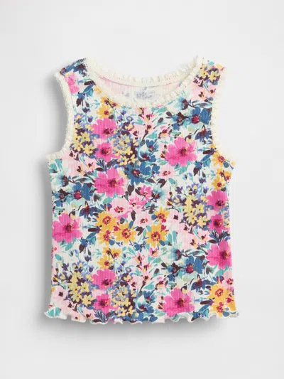 Gap Baby & Toddler Mix & Match Lace-trim Tank Top In Multi