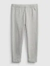 Gap Toddler Organic Cotton Mix And Match Basic Leggings In Light Gray