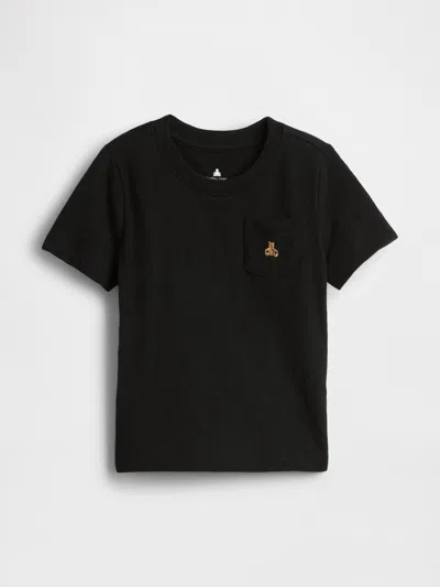 Gap Baby & Toddler Mix & Match Pocket T-shirt In Black