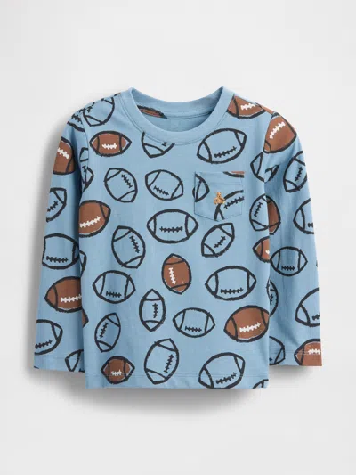 Gap Baby & Toddler Mix & Match Pocket T-shirt In Blue