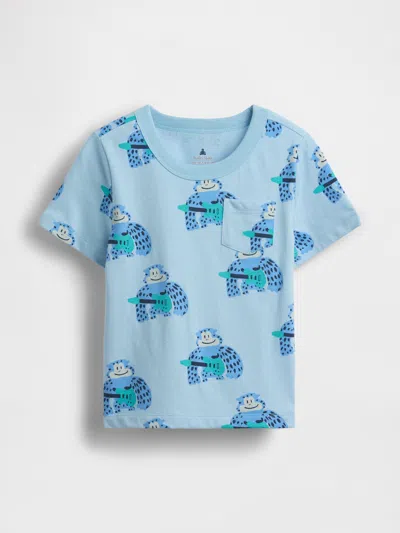 Gap Baby & Toddler Mix & Match Pocket T-shirt In Blue