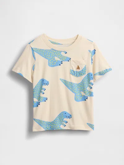 Gap Kids' Baby & Toddler Mix & Match Pocket T-shirt In Dino