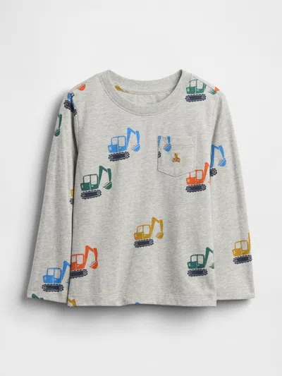 Gap Baby & Toddler Mix & Match Pocket T-shirt In Gray