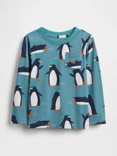 Gap Baby & Toddler Mix & Match Pocket T-shirt In Green