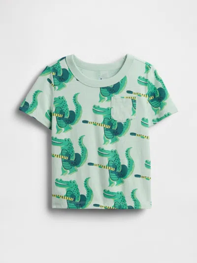 Gap Baby & Toddler Mix & Match Pocket T-shirt In Green