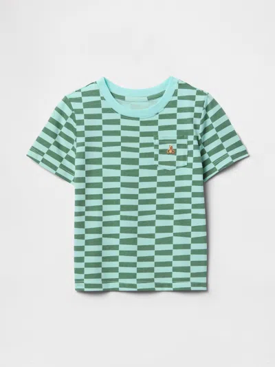Gap Baby & Toddler Mix & Match Pocket T-shirt In Surf Spray Green