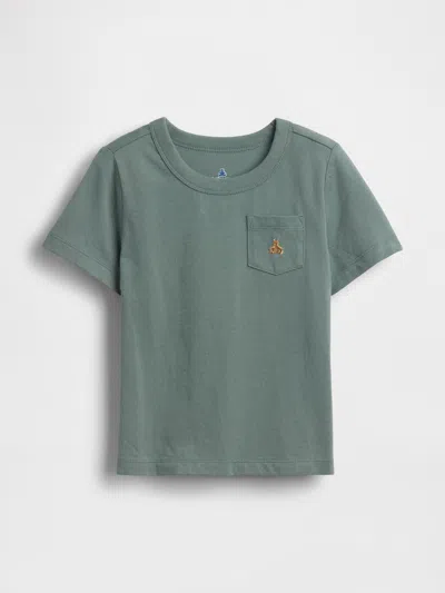 Gap Baby & Toddler Mix & Match Pocket T-shirt In Green