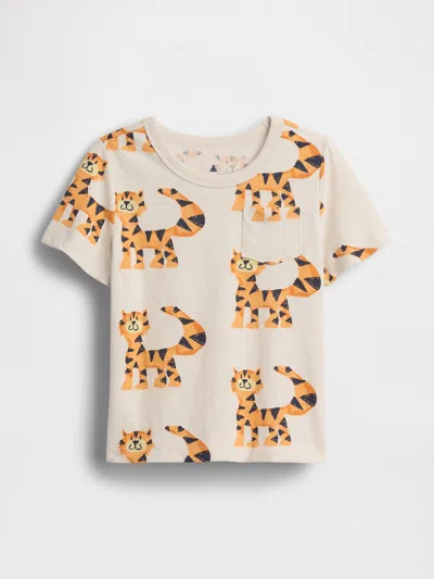 Gap Baby & Toddler Mix & Match Pocket T-shirt In Neutral